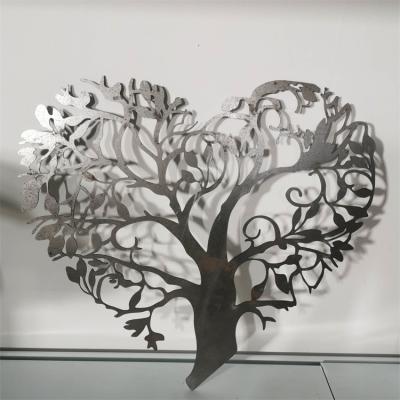 China Metal Wall Art Tree Decorations For Living Room Kitchen Bedroom for sale