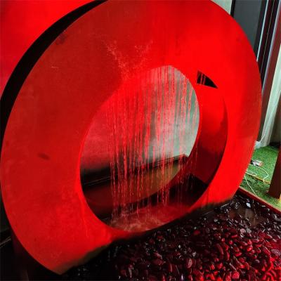China Home Decoration Corten Steel Waterfall Fountain*1800mm Customized for sale
