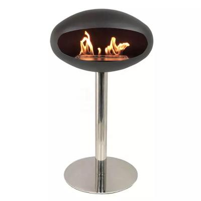 China Modern Indoor Suspended Ethanol Fireplace Diameter 600mm 1000mm for sale