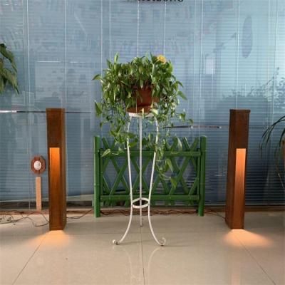 China Buiten waterdicht Corten Bollard licht Moderne gazon licht 12Watt Tuin lampen Te koop