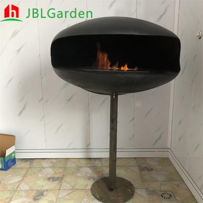 China Corten Steel Stainless Steel Indoor Bioethanol Fireplace Modern for sale