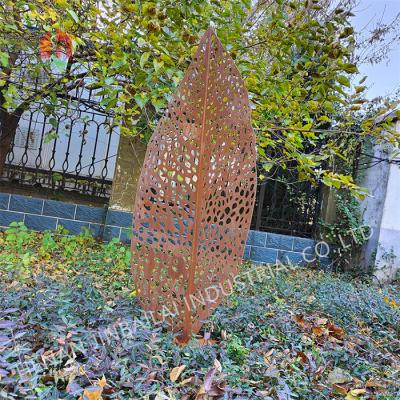 China Arte de jardim de aço corten personalizado ao ar livre Oem / ODM disponível à venda