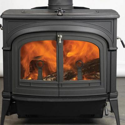 China Manual Ignition Type Cast Iron Stove - Square Design Reliable Cast Iron Wood Burning Stove Indoor for sale