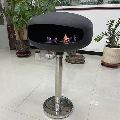 China Durable Standing Ethanol Fireplace Long Burn Time for sale
