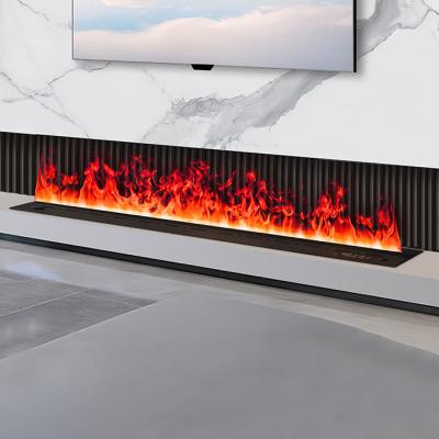 China Remote Control Electric Fireplace Insert 3d Atomization Led Water Vapor Fireplace for sale
