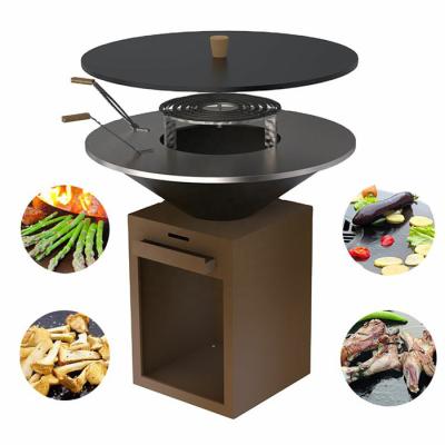 China Wood / Charcoal Fuel Portable BBQ Grill Charcoal For Easy Maintenance for sale