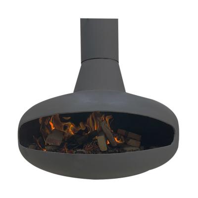 China 23.6 Inch Wood Burning Fire Pits ISO9001 Hanging Wood Burning Stove for sale