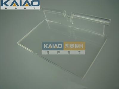 China Transparent PMMA CNC Plastic Prototype Powder Coating For Equipment for sale
