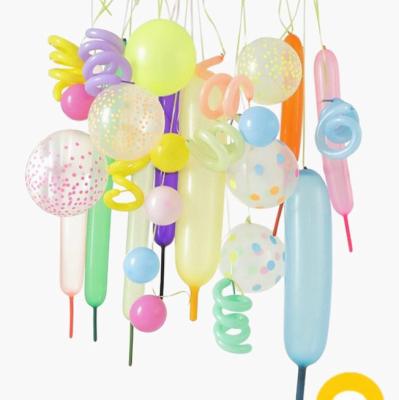China INS style DIY party  backdrop decorations latex balloon banner  for birthday wedding picnic out door party for sale