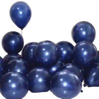 China High quality wedding /birhtday/anniversary party decoration matte pearl navy blue round helium latex balloon 12inch for sale