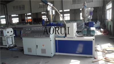 China UPVC Plastic Pipe Double Screw Extruder Machine for Water Supply , CPVC Pipe Extrusion Line for sale
