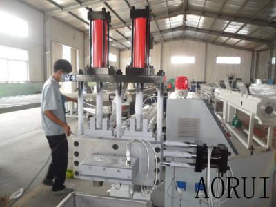 China Recycled Water Ring Granule Single Screw Extruders For Waste Flakes for sale