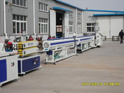 China LDPE Rigid HDPE Conduit Plastic Pipe Production Line For Sweage for sale
