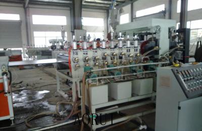 China Profissão 380V 1220mm da máquina da placa da espuma do PVC da sala de lavagem à venda