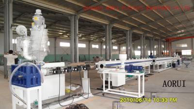 China PPR Plastic Cooling and Hot Water Pipe Production Line , PPR Pipe Extrusion Machine for sale