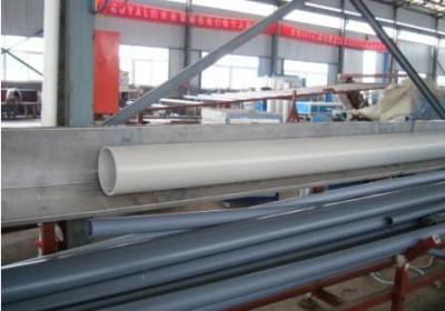 China PVC Pipe Making Machine Plastic Extrusion Line For PVC Water Pipe , Plastic Pipe Making Machines for sale