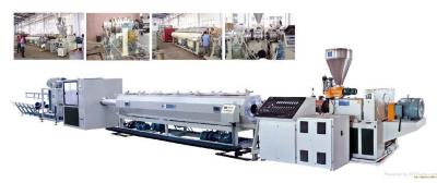 China Double Screw Pipe Extrusion Machine / Pvc Pipe Making Machine For Irrigation for sale