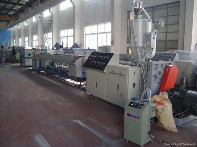 China Co - Extruding Die Plastic Pipe Extrusion Line White / Bule / Yellow for sale