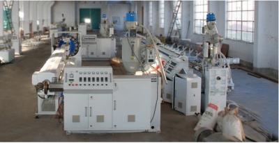 China PVC Fiber Enhancing Soft Pipe Extrusion Machine for Plastic Pipe Extrusion Process for sale