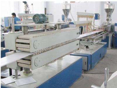 China Wooden Plastic Product Pvc Sheet Extrusion Line / Machine Fully Automatic for sale