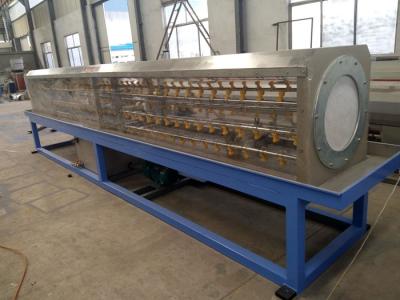 China Plastic HDPE PE Water Supply Pipe Extrusion Line With Single Screw Extruder for sale