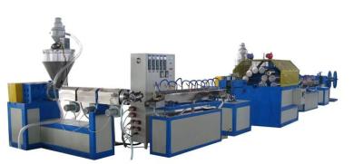 China PVC Soft Pipe Plastic Extrusion Line / Fiber Reinforced Soft Pipe Making Machine for sale