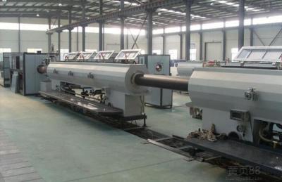 China 16mm - 1200mm Single Screw PE Water Pipe Production Line For PE Irrigation Pipe for sale