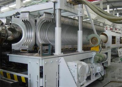 China Twin Screw Corrugated Pvc Pipe Making Machine / Extruder stable running for sale