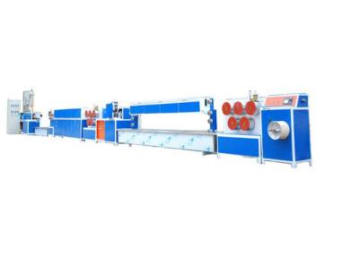 China ACARICIE atar con correa el kg/H plástico de la capacidad 50 - 180 del extrusor de la banda de la correa de la máquina de la banda en venta