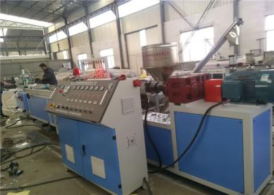 China Twin Screw PVC Plastic Profile Extrusion Line For Window Door Frame for sale