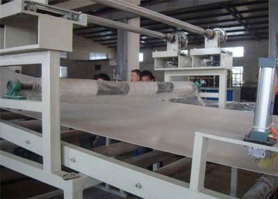 China Marble Plastic Sheet Extrusion Line , PVC Artificial Wall Panel Profile Making Machine for sale
