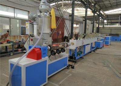 China High Speed Single Screw Extruder , PE PP Pipe Manufacturing Machine 380V 50HZ for sale