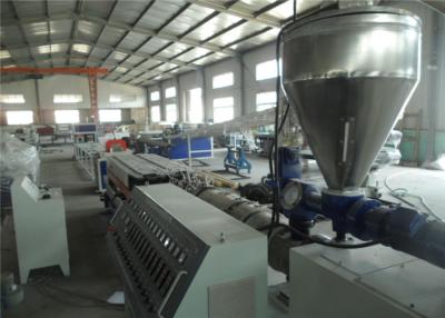 China 20 - 50mm PE Plastic Single Screw Extruder Single Wall Corrugated Pipe Production Line for sale
