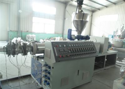 China Horizontal Type Plastic Extrusion Line , Double Wall PE Corrugated Pipe Machinery for sale