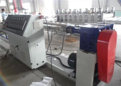 China PP PE Plastic Film Granules Making Machine With Single Screw for sale