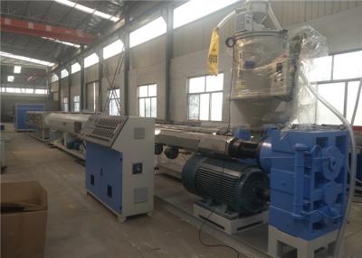 China PE PP PPR Plastic Pipe Extrusion Line / PE Water Gas Transportation Extruder Machine for sale