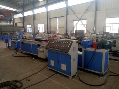 China Foamed Plastic Profile Extrusion Line , Recycling Material PVC Profile Extrusion Machine for sale