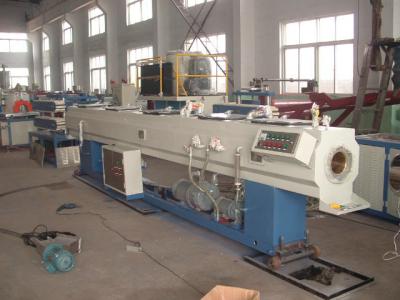 China PVC Drainage Pipe Twin Screw Extruder , CPVC / UPVC Electric Pipe Production Line for sale
