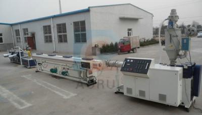 China Extrusor plástico caliente y frío del PE-RT/de PPR del tubo de solo tornillo, maquinaria del tubo de PPR en venta