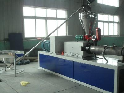 China Hollow or Solid Plastic PVC Profile Extrusion Line , Window Door Profile Machinery for sale