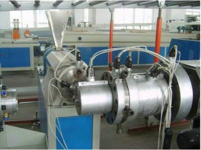 China Pe Large Diameter Sprial Pipe Making Machine / HDPE Sprial Pipe Production Line ISO9001 for sale