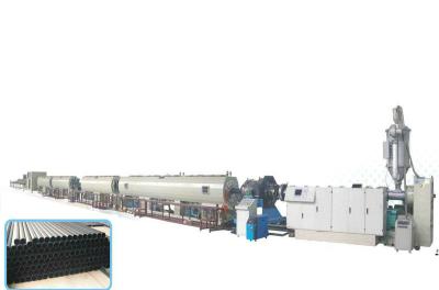China HDPE Drain Pipe Extrusion Line , Single Screw Extrusion Machine for sale