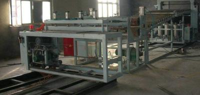 China Plastic Board Extrusion Line 180kg/H 85KW For PVC Wave Board for sale