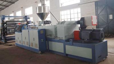 China Advanced Technology Plastic Sheet Extrusion Line , PP Single Screw Extruder Machine for sale