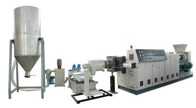 China PP / PE Recycled Film Granule Single Screw Extruder , LDPE / HDPE Pellet Extruder for sale