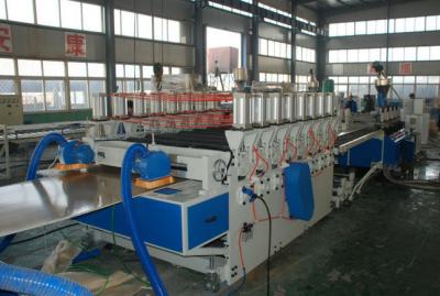Κίνα Πίνακας αφρού PVC που κάνει τη μηχανή/τον αφρό γραφείου PVC να επιβιβαστεί στην κατασκευή της μηχανής/της μηχανής εξωθητών προς πώληση