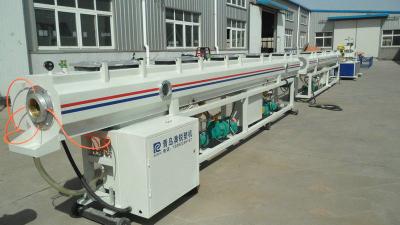 China Máquina plástica de la protuberancia del tubo del drenaje del HDPE/LDPE, extrusor plástico del tubo del agua en venta