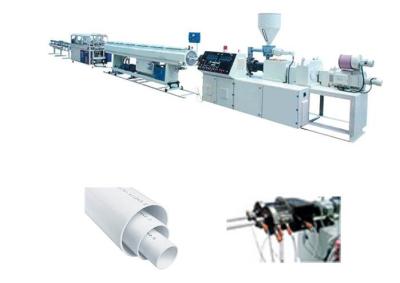 中国 ポリ塩化ビニールのプラスチック管の放出ライン/水路の管の生産ライン機械類 販売のため