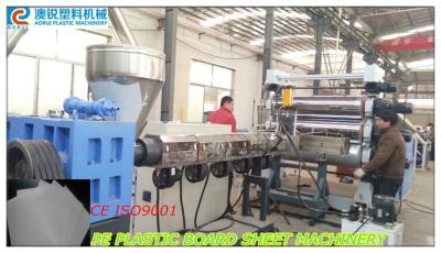Chine Ligne en plastique d'extrusion de feuille de mousse de WPC avec la vis de 38Cr MOAIA et le matériel de baril à vendre