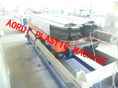 China Double Wall Corrugated Plastic Pipe Extrusion Line , PP / PE Extruding Machine for sale